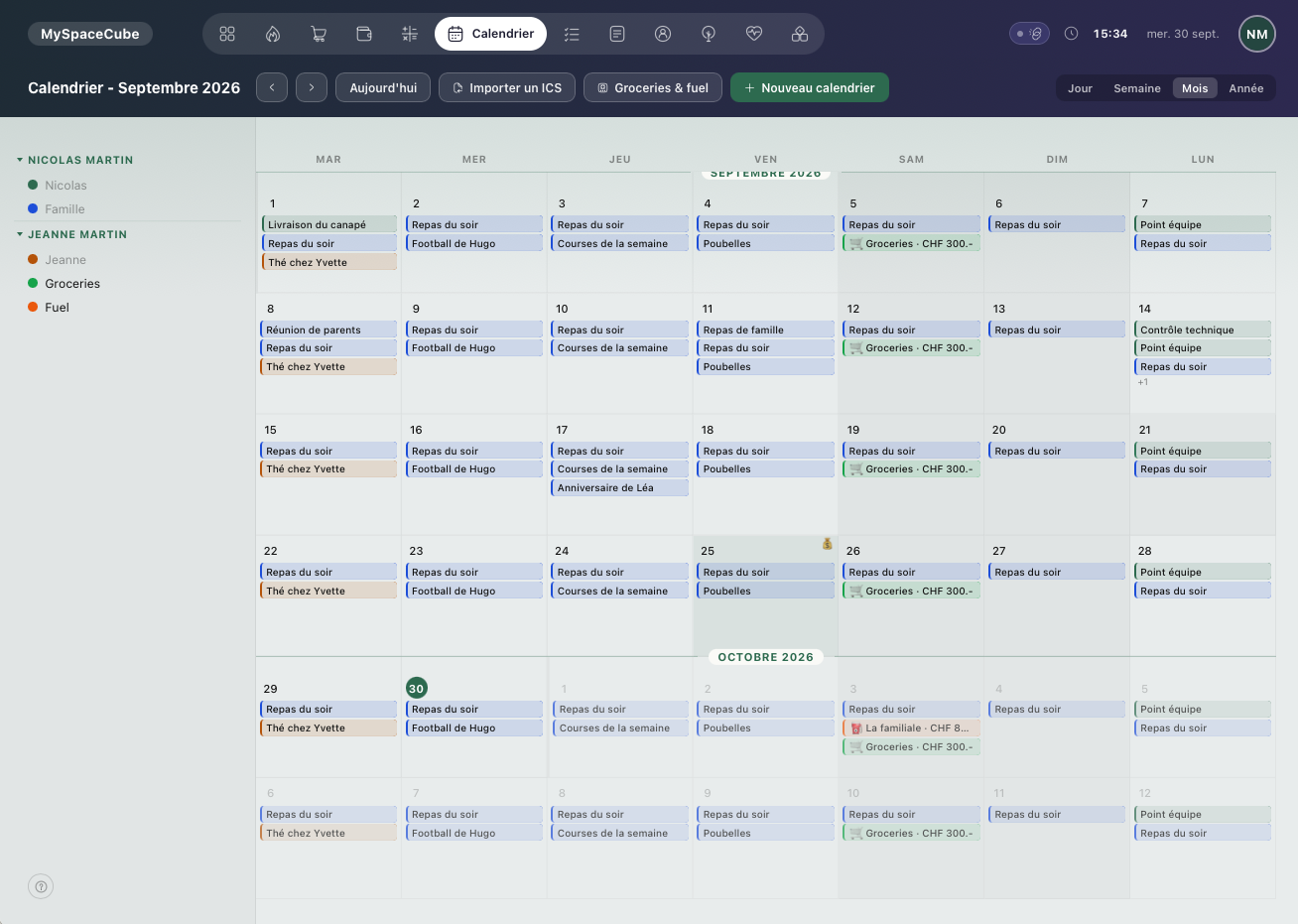 Calendar